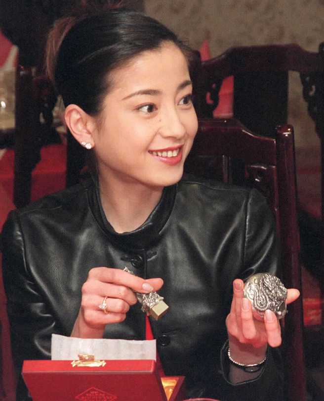 宫泽理惠当年来台出席活动。（图／本报资料照片）