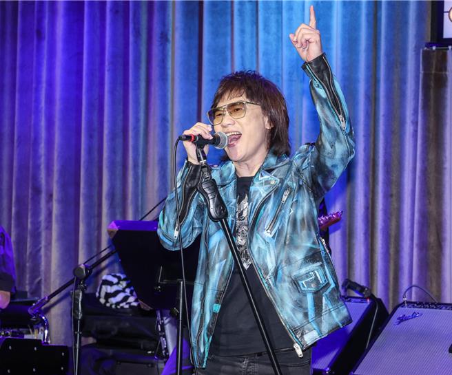 姚可杰5日举办发片记者会。（粘耿豪摄）