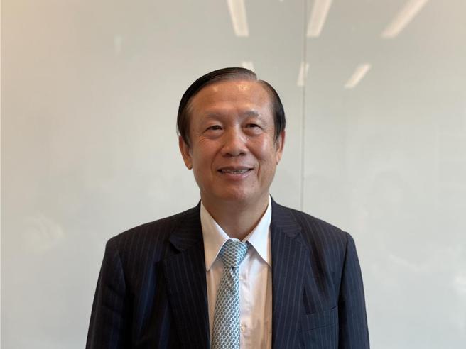 鄉林衡陽路417.2坪古蹟容移以8.954億元轉手皇翔，進帳達5億多元。圖為鄉林建設董事長賴正鎰。圖／蔡惠芳