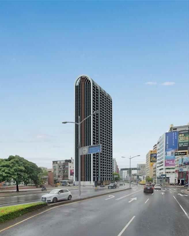 高雄市苓雅区五块厝捷运站旁的老旧公寓，经京城建设十余年协调，在今日迎来动土都更，全案预计在2031年完工成一栋33层住宅大楼。（都发局提供／任义宇高雄传真）