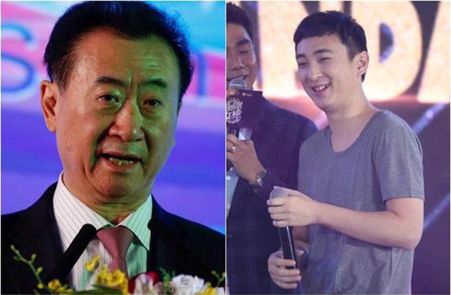 大陆前首富王健林事业有危机，但独子王思聪仍奢华庆生。（图／摘自微博）