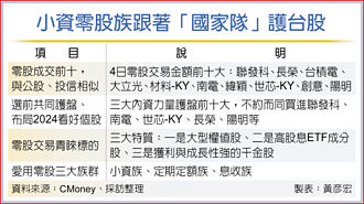 小资零股族跟单国家队 成功护台股