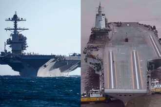 美中航母大比拚！退將看福特號「1設計」：隱身性比較差