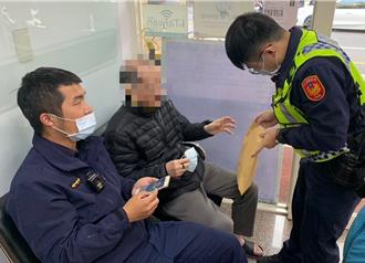 20歲超菜車手遇警好慌張 遭活逮起獲50萬元贓款