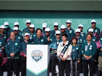 賴清德蕭美琴竹市造勢 再轟一中原則籲選民「上對車」