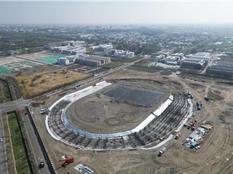 雲林虎尾田徑園區地下停車場縮小範圍 避免影響高鐵行車安全