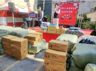 小寒今天報到 廣愛慈善會辦桌、送棉被溫暖街友