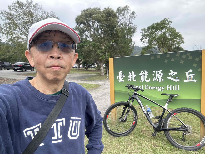 环骑台北全长约77公里，何明果认为，往福德坑上坡应该是最难的一段路。（大同大学提供）