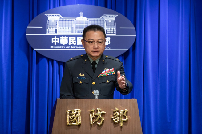 军事新闻处处长孙立方少将。(国防部提供)