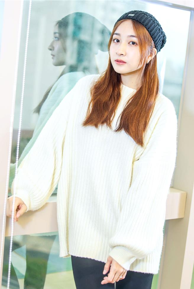 于齐薇曾有过演戏经歷。（粘耿豪摄）