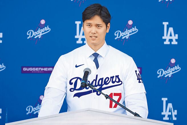 大谷翔平與道奇共同捐出100萬美元，協助日本石川縣賑災。（美聯社）