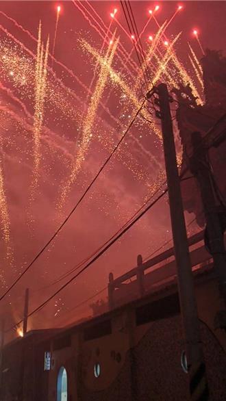 廟會遶境凌晨施放高空煙火 居民沒得睡環保局開單了