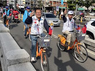 選前最後周日衝刺 藍鐵馬掃街、綠親子同樂