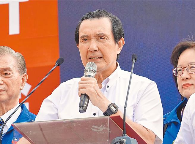 前总统马英九今为国民党士林、北投立委候选人张斯纲辅选时指出，如果选错人，将影响台湾几十年前途，呼吁选民集中选票，支持国民党总统候选人侯友宜、副总统候选人赵少康。（本报资料照片）