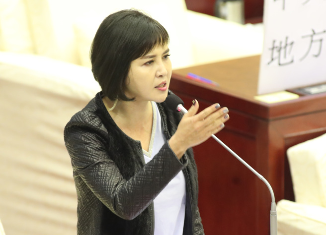 国民党台北市议员王欣仪。（中时资料照，郑任南摄）