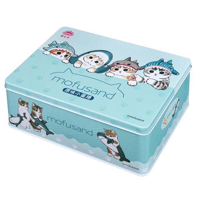 莱尔富「喜年来猫福珊迪原味小蛋卷礼盒」，399元。（摘自喜年来官网／朱世凯台北传真）