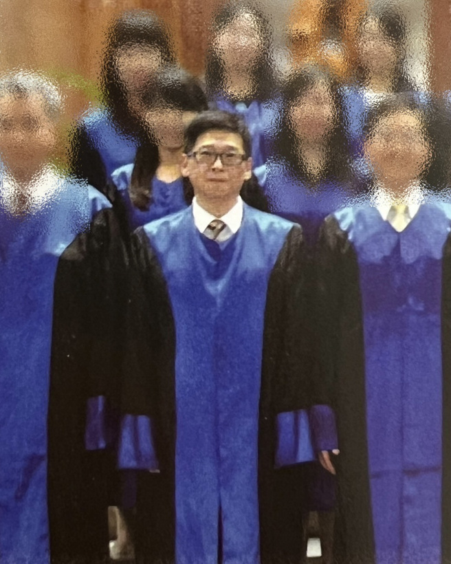 士林地院前法官蔡明宏。（翻摄自士林地院30周年纪念专辑）