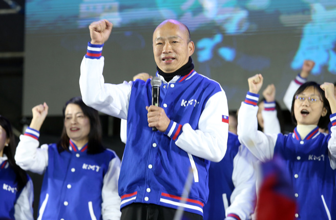 国民党不分区立委候选人韩国瑜。（资料照,姚志平摄）