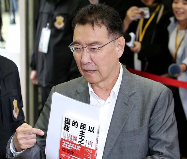 国民党副总统候选人赵少康。（中时资料照，黄世麒摄）
