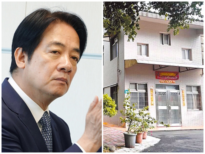 赖清德万里老家赖皮寮违建争议未息，又被质疑在台南购宅区位绝佳，内情似不单纯。（合成图／示意图／资料照）