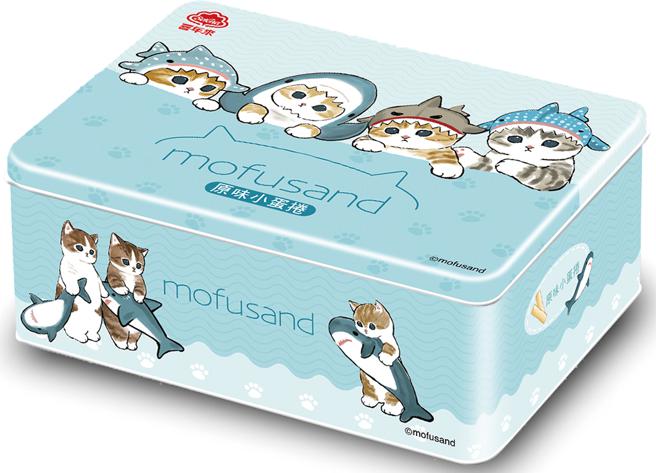 爱买独家喜年来猫福珊迪原味小蛋卷礼盒，399元。（爱买提供）