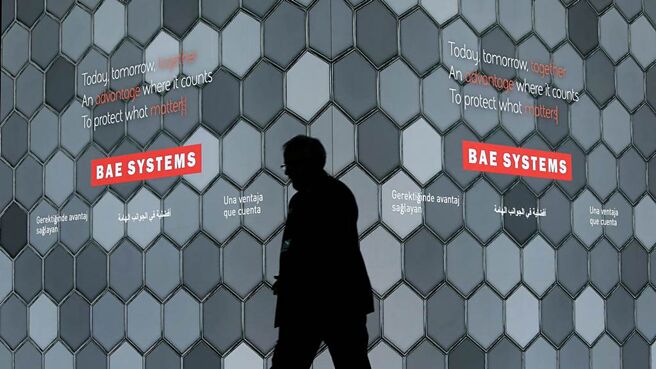 针对近期美国新一轮对台军售，中方决定对贝宜系统（BAE Systems Land and Armament）等五家美国军工企业实施制裁。图／美联社