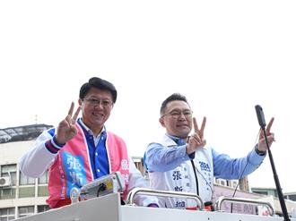 张斯纲衝刺选情 吁集中选票拉下「新潮流长公主」