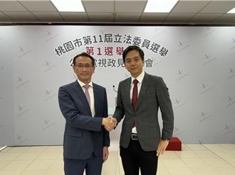 桃一選區政見交鋒！ 牛煦庭對手諷挺抄襲 鄭運鵬賣芒果乾