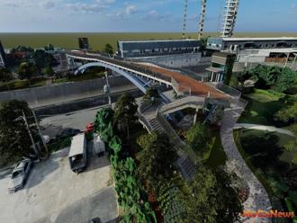 五股添利多，跨河景观桥连结洲子洋生活圈