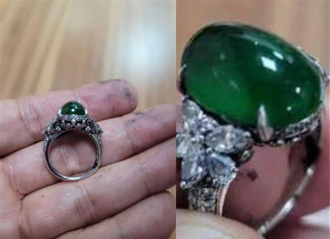 落水的「帝王綠翡翠」終於找到了 苦撈3天3夜！失主放煙火慶祝