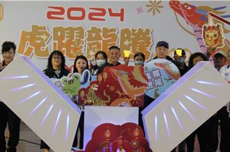 虎尾燈會結合素還真鋼雕光環境 陪民眾迎龍年新春
