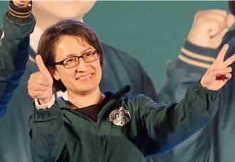 與國民黨嘉義市拚場 蕭美琴站台籲：不要坐錯車