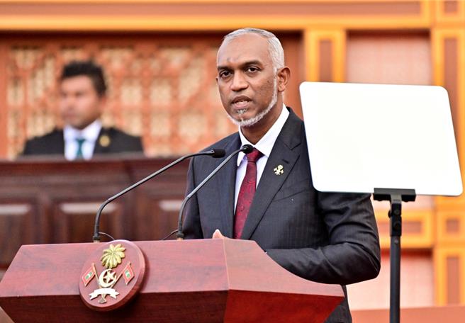 馬爾地夫總統穆伊祖8日抵達中國大陸開始國事訪問，第一站參觀了廈門自貿片區。（路透資料照片）