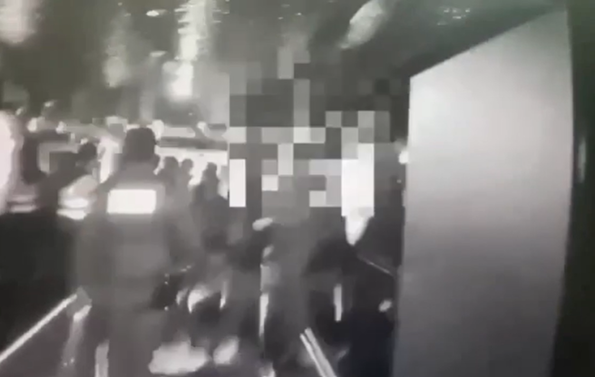 去年曾帮艺人炎亚纶辩护Metoo官司的律师陈达德，上周末在北市酒店走廊遭人殴伤。(影片翻拍)