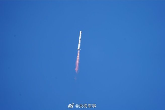 陳建仁稱「中國發射飛彈」　國防部：確定是衛星（央視軍事）