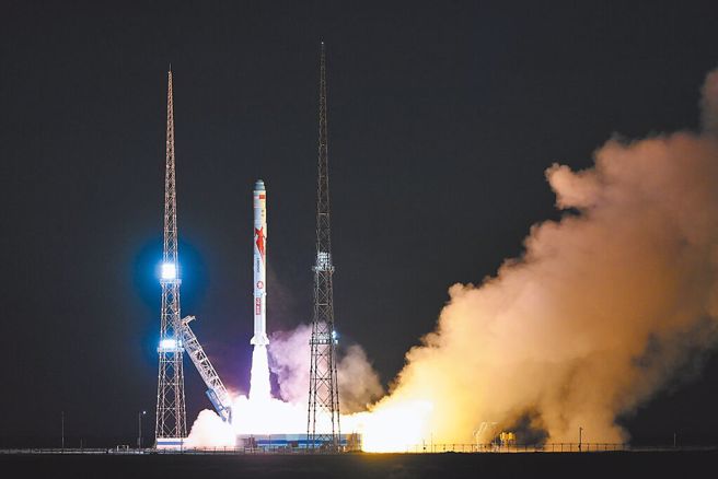 大陆今发射卫星。（示意图，中新社）