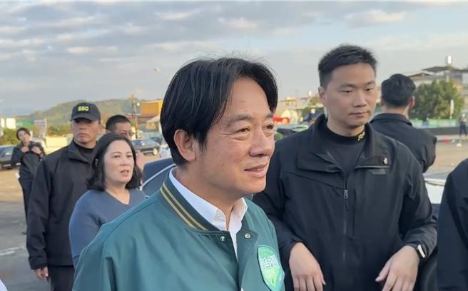 大陆发射卫星越过台湾上空，国防部发国家级警报，民进党总统候选人赖清德强调「让人民知道，才不会有任何误解」。（杨静茹摄）