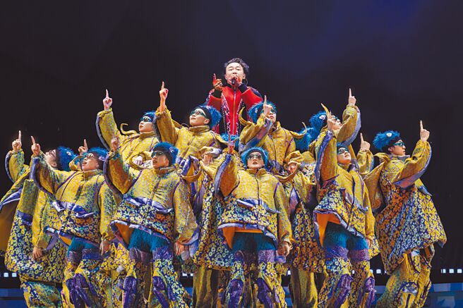 陳奕迅7日在廣州舉辦「Fear and Dreams」演唱會。（環球音樂提供）