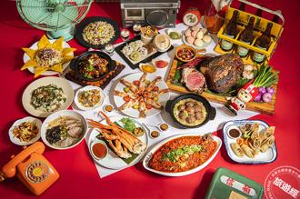 台北遠東香格里拉「遠東Café」展現復古風 自助餐也能找回年味、家鄉味