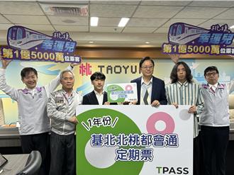 張善政贈1年通勤月票迎桃捷1.5億乘客 預告明年4月破2億人次