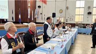 國民黨行動中常會在台南 「他」提及立委選情突哽咽拭淚