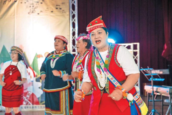 长者歌谣讚活动。（图／桃园市政府原住民族行政局提供）
