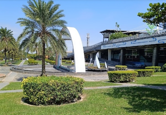 国道三号的清水休息站，被许多游客形容是最美的休息站。（图／翻摄自Google map）