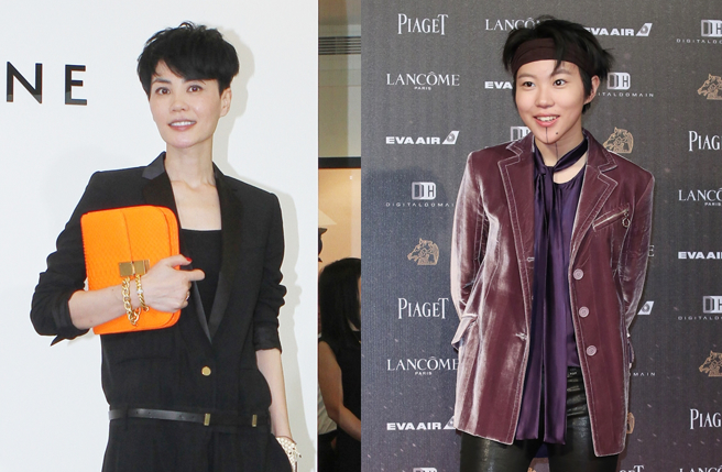 王菲女儿窦靖童去年传出婚讯，但女导演李孟桥否认。（图／中时资料照片）