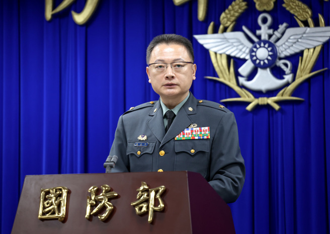 国防部发言人孙立方。（资料照片）