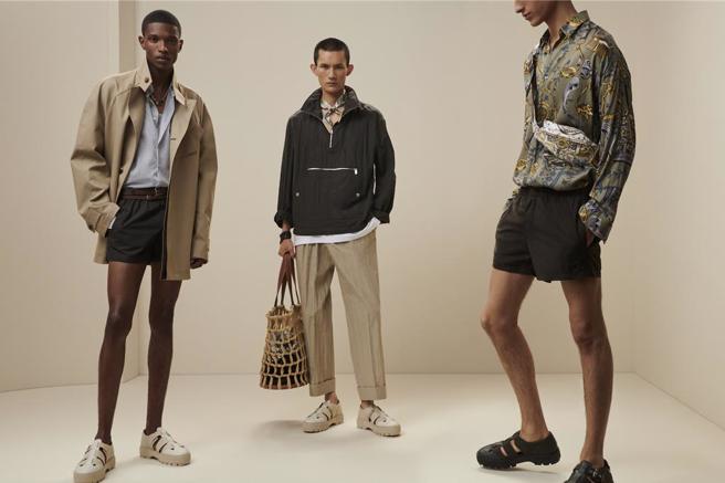愛馬仕2024夏季男裝看的出來，「涼」是重點。（Hermes提供／黃唯淯台北傳真）