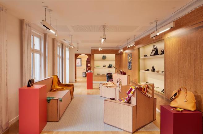 愛馬仕於巴黎打造的配件展覽區，近日也移師台灣展出。（Hermes提供／黃唯淯台北傳真）