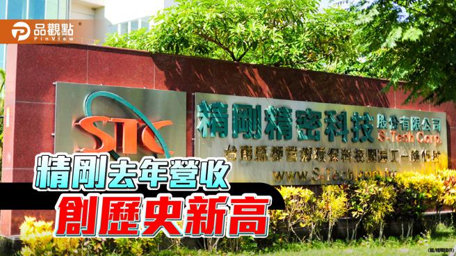 受惠国防与航空产业利多助攻 精刚去年营收创新高（精钢提供）