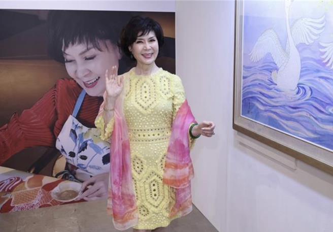 白嘉莉为了总统大选结束澳洲旅游。（陈俊吉摄）