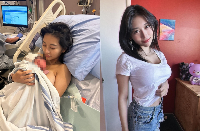 祈锦鈅携女从加拿大返台。（图／Maxine Chi IG）